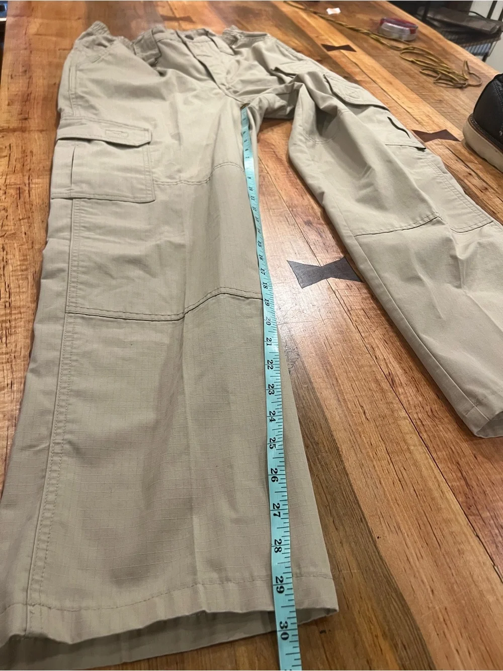 Propper Khaki Cargo Pants with Utility Pockets